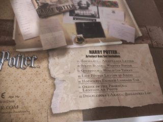 Caja Harry Potter Film Artefact Box