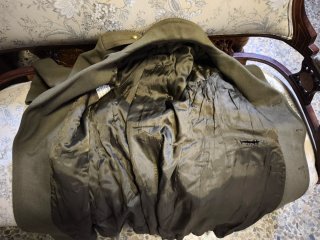Abrigo militar ejército italiano auténtico
