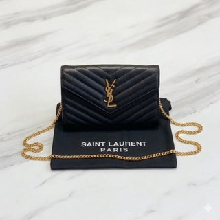 Bolso Yves Saint Laurent (YSL) negro