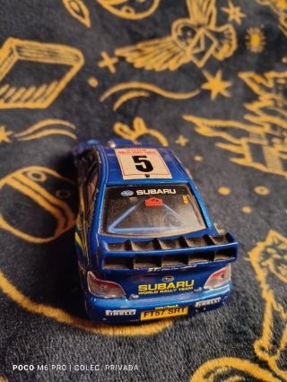 Coche Burago escala 1/32 Subaru Impreza WRC