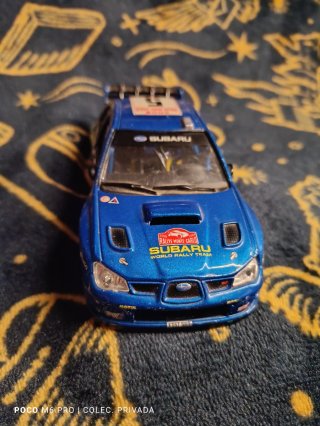 Coche Burago escala 1/32 Subaru Impreza WRC