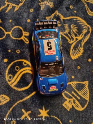 Coche Burago escala 1/32 Subaru Impreza WRC