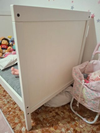 Cuna SUNDVIK IKEA Blanca 60x120 cm