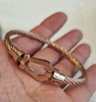 Pulsera Fred Oro Rosa