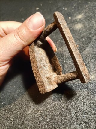 Mini plancha antigua siglo XIX