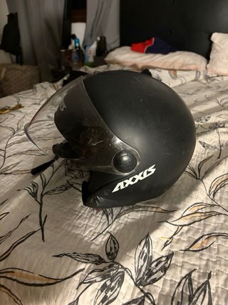 Casco Moto AXXIS Negro Talla L