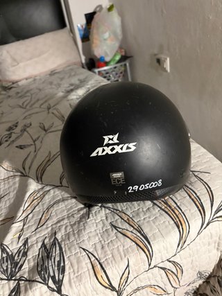 Casco Moto AXXIS Negro Talla L