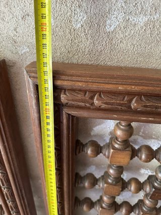 Cabeceros rústicos madera estilo castellano