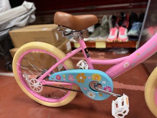Bicicletas infantiles rosas