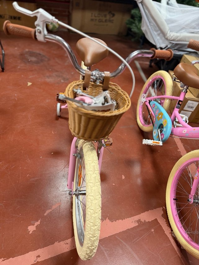 Bicicletas infantiles rosas