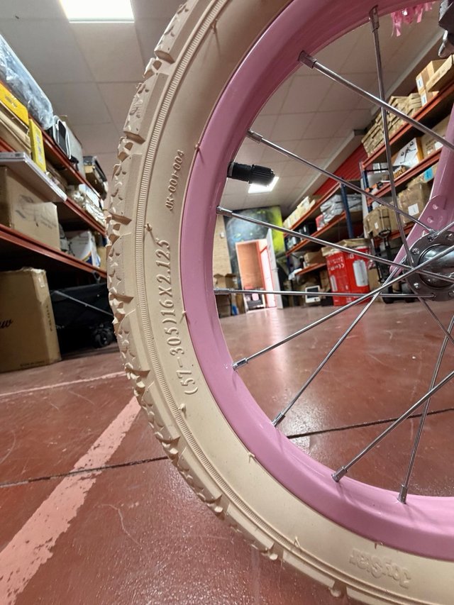 Bicicletas infantiles rosas