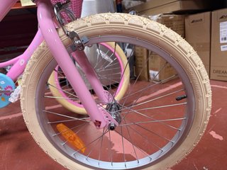 Bicicletas infantiles rosas