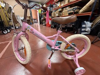 Bicicletas infantiles rosas