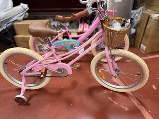 Bicicletas infantiles rosas