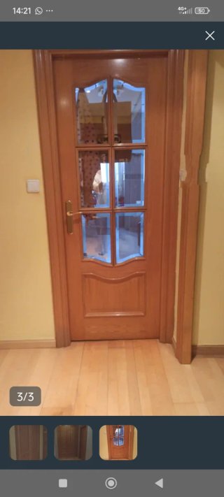 2 Puertas de Armario Madera