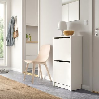 2 Zapateras Bissa IKEA Blancas