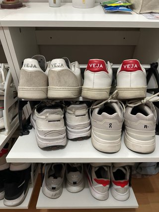 2 Zapateras Bissa IKEA Blancas
