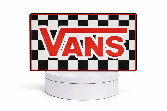 Cartel Vans 3D Checkerboard Racing