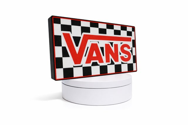 Cartel Vans 3D Checkerboard Racing