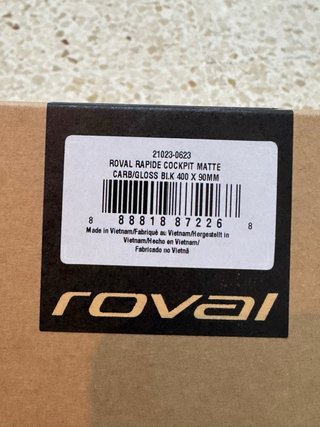 Manillar roval rapide cockpit 400x90
