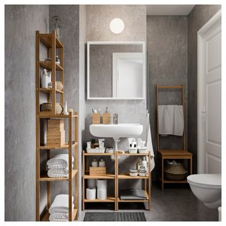 Espejo Blanco Ikea NISSEDAL 65x65