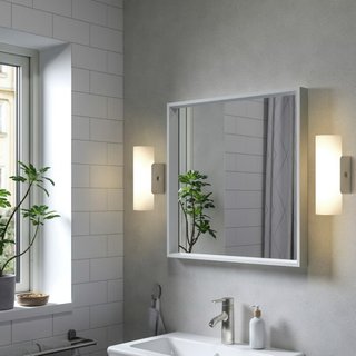 Espejo Blanco Ikea NISSEDAL 65x65