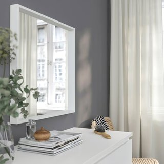 Espejo Blanco Ikea NISSEDAL 65x65