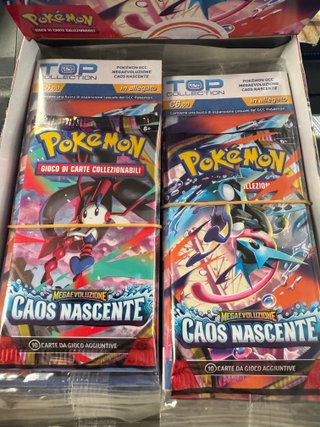 2 Bustine Pokémon Caos Nascente