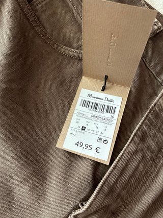 Vaqueros Massimo Dutti Slim Fit Talla 36
