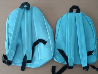 Lote 16 Mochilas Azul y rojas
