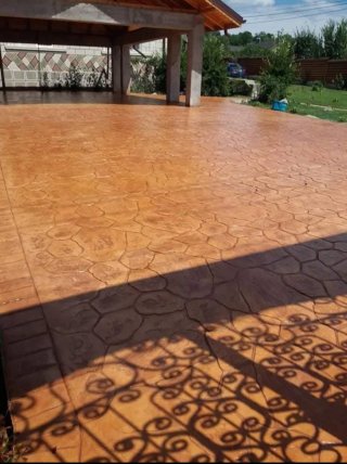 Hormigón impreso para exteriores