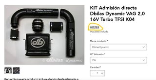 Admisión Grupo VAG Bilstein Dynamic