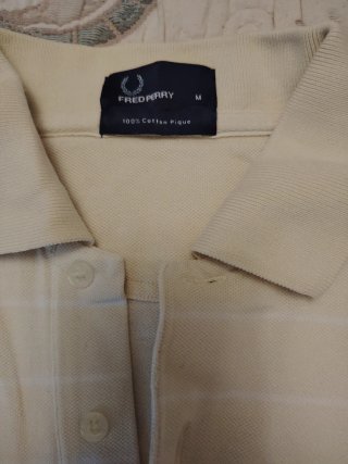Polo Fred Perry Talla M Beige Original