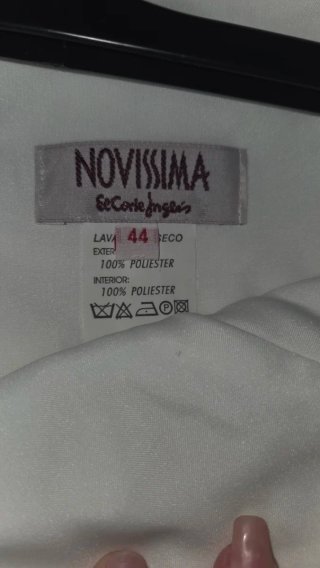 Vestido Novia Novíssima El Corte Inglés