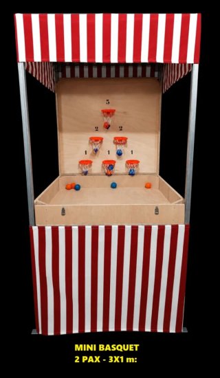 Alquiler de Mini feria con juegos