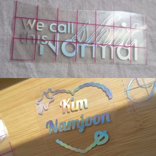 2 Vinilos BTS Namjoon y Normal army bomb