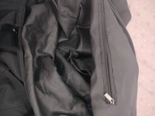 Bolso bandolera loneta negro