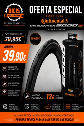 Continental Grand Prix 5000 Cubierta 700x25C