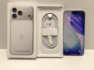 apple iphone 17 pro 256gb