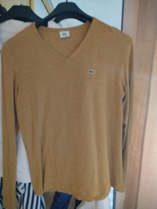 Jersey Lacoste Amarillo Hombre Talla M