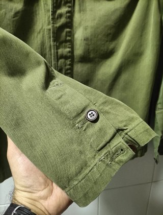 Camisa Militar HBT Francesa Años 50