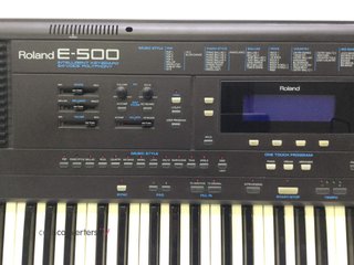 teclado electronico roland e-500