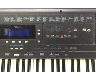 teclado electronico roland e-500