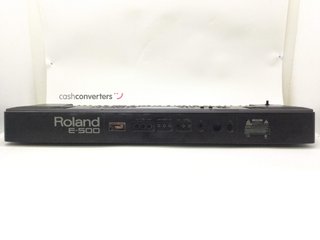 teclado electronico roland e-500