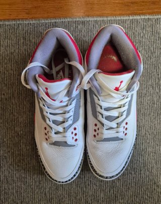 Jordan 3 Fire Red