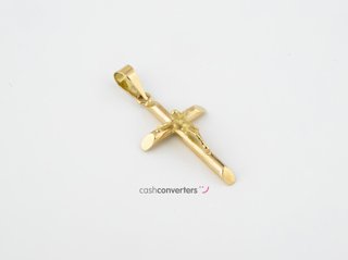 crucifijo oro 18k