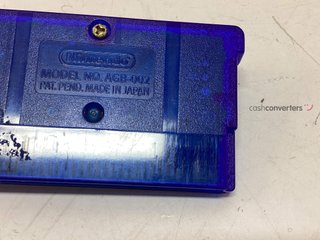juego gameboy advance