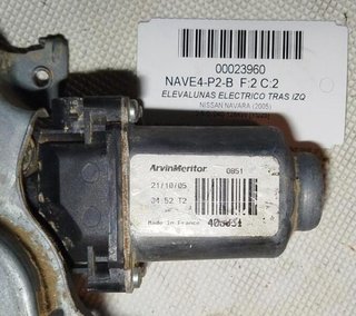 Nissan 23960 elevalunas tras izq 827013x30a navara