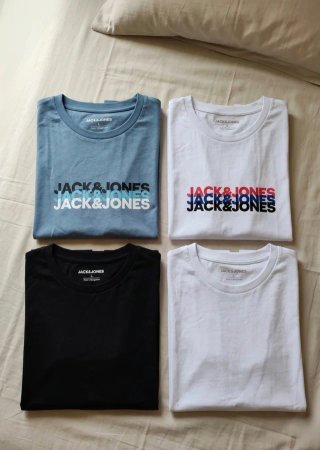 Lote 4 Camisetas Jack&Jones NUEVAS