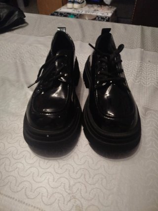 Zapatos charol negros